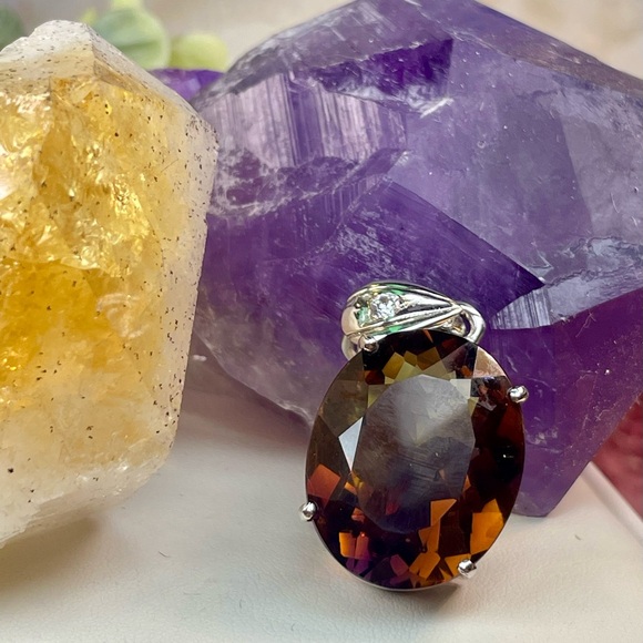 29ct‼️ Ametrine Pendant in Silver 925 - Picture 6 of 17